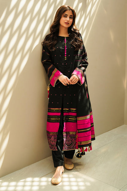 Embroidered Shirt Shalwar Dupatta - 0706