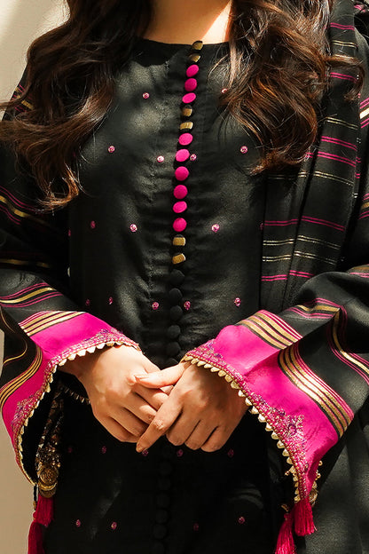 Embroidered Shirt Shalwar Dupatta - 0706