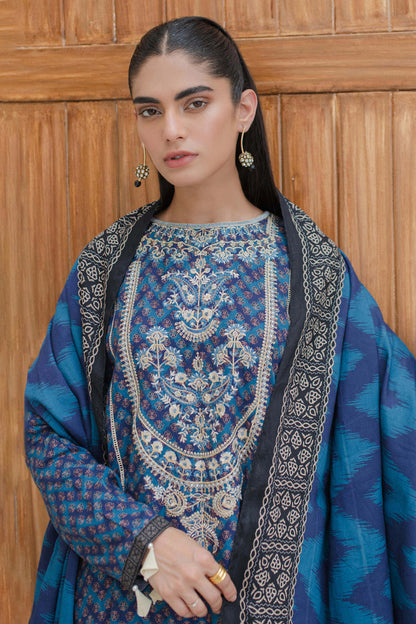 Embroidered Shirt Shalwar Dupatta - 0765