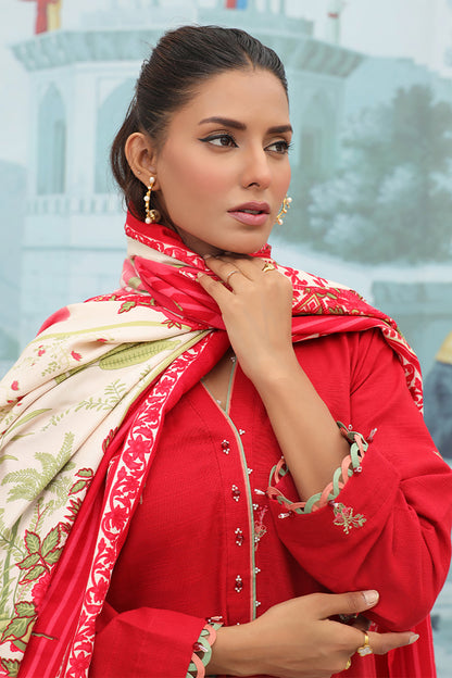 Embroidered Shirt Shalwar Dupatta - 0768