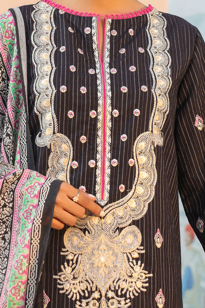 Embroidered Shirt Shalwar Dupatta - 0770