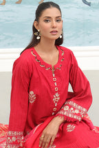 Embroidered Shirt Shalwar Dupatta - 0771