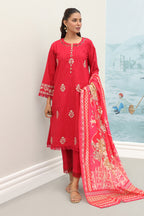 Embroidered Shirt Shalwar Dupatta - 0771