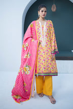 Embroidered Shirt Shalwar Dupatta - 0837
