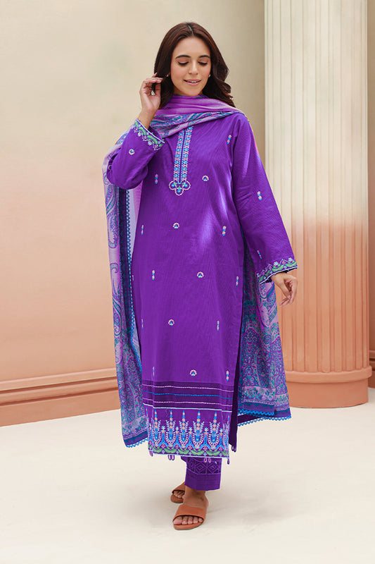 Embroidered Shirt Shalwar Dupatta - 0844