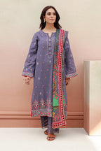 Embroidered Shirt Shalwar Dupatta - 0846