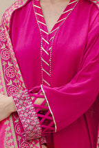Embroidered Shirt Shalwar Dupatta - 0850