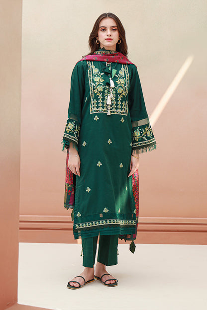 Embroidered Shirt Shalwar Dupatta - 0852