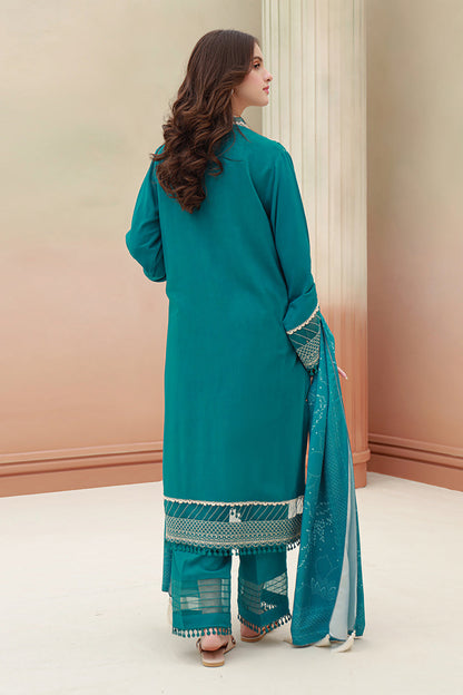 Embroidered Shirt Shalwar Dupatta - 0855