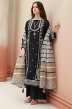 Embroidered Shirt Shalwar Dupatta - 0856