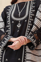 Embroidered Shirt Shalwar Dupatta - 0856