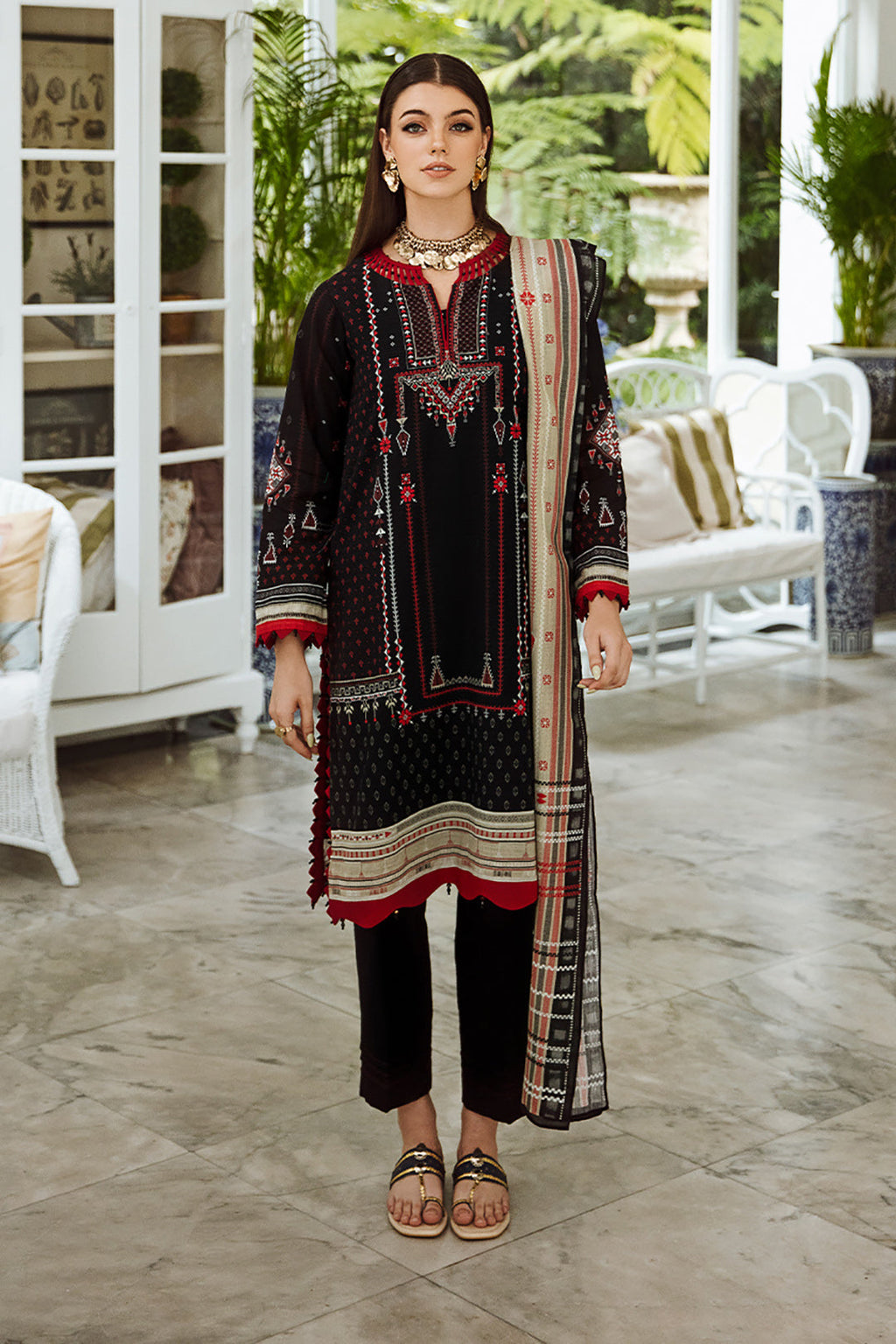Shirt Shalwar Dupatta - 0669