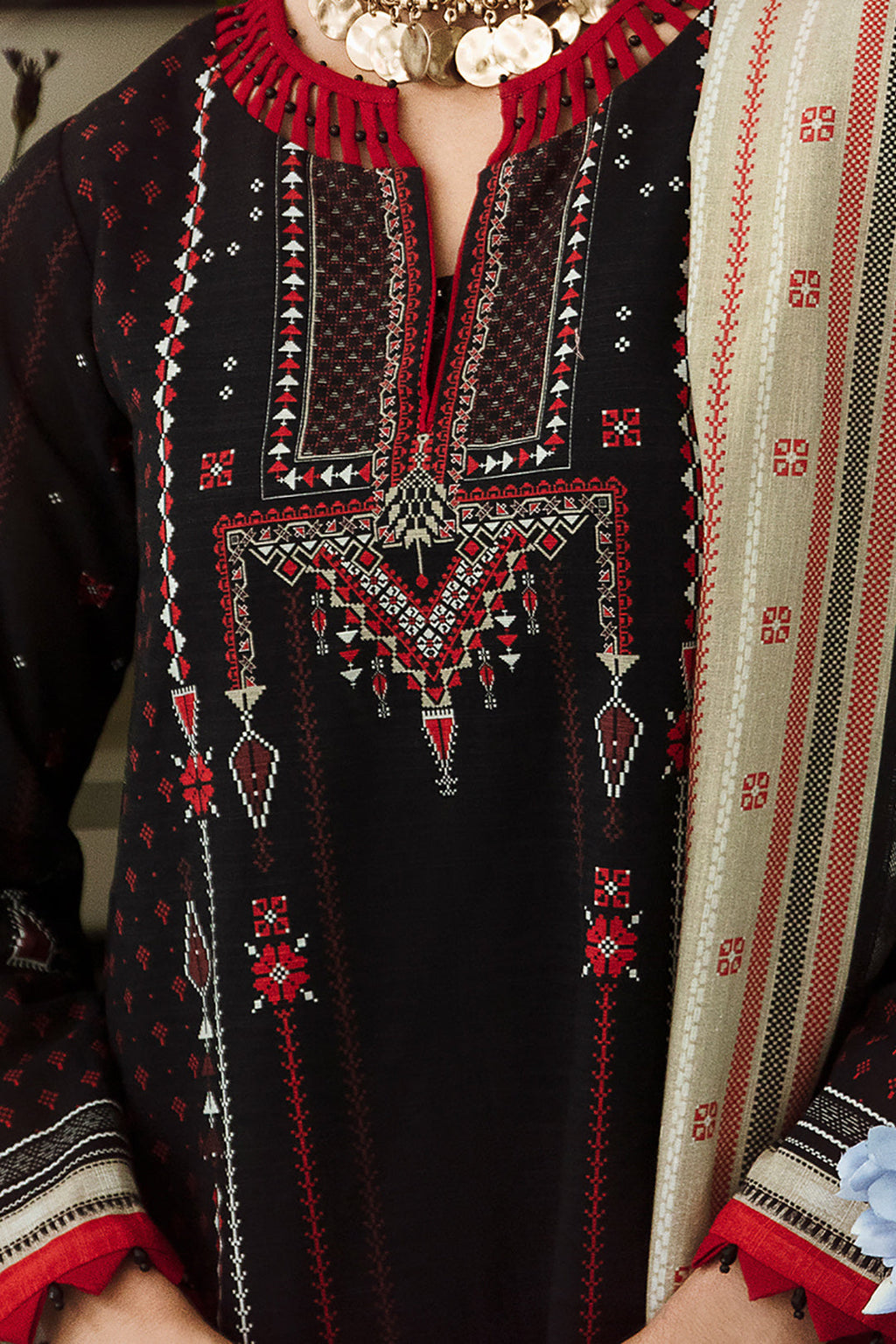 Shirt Shalwar Dupatta - 0669