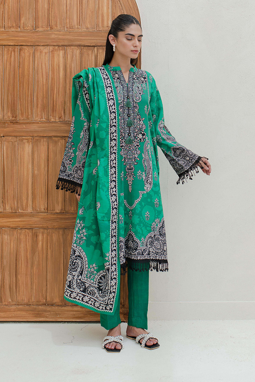 Shirt Shalwar Dupatta - 0672