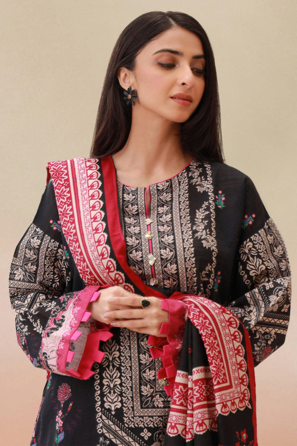 Shirt Shalwar Dupatta - 0674