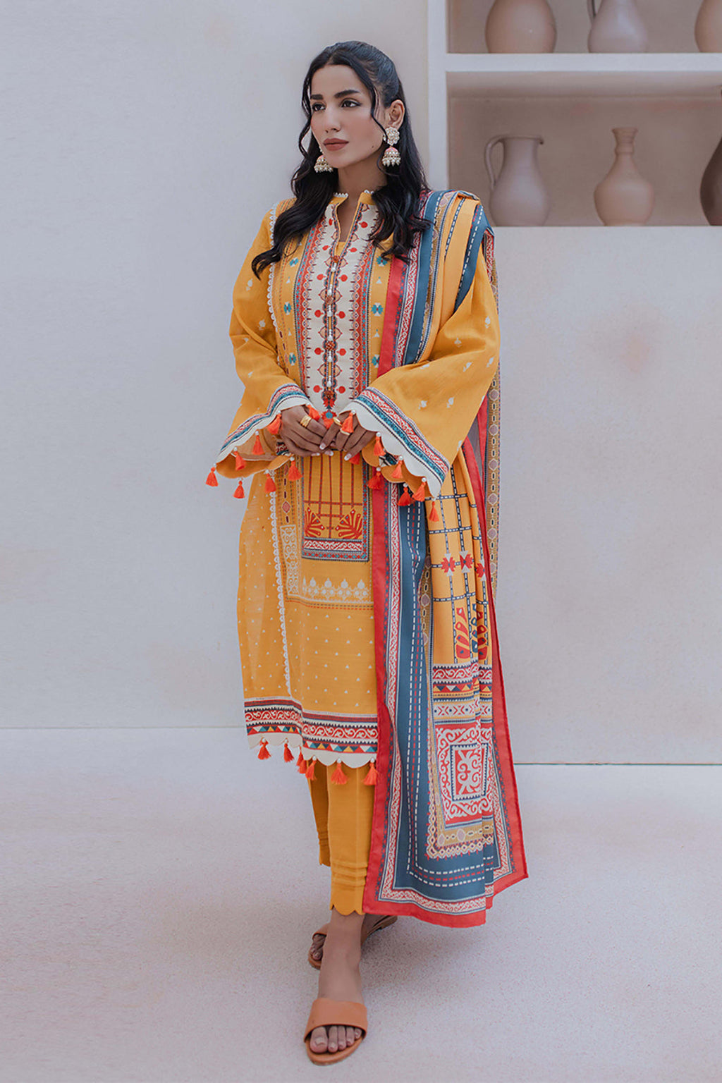 Shirt Shalwar Dupatta - 0675