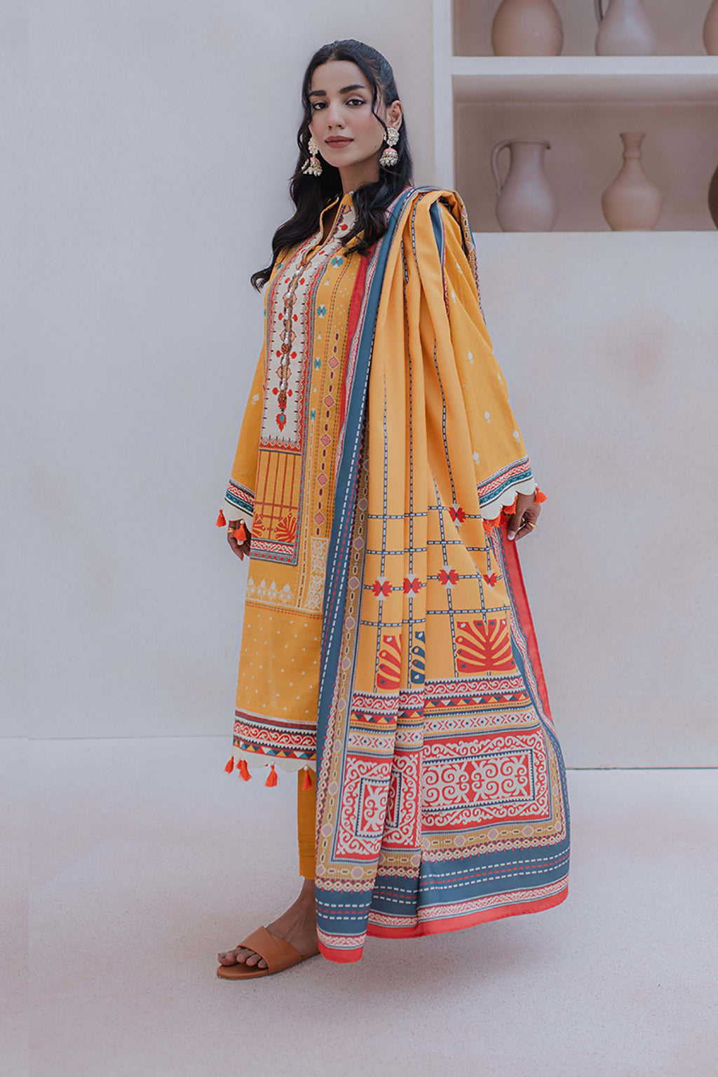 Shirt Shalwar Dupatta - 0675