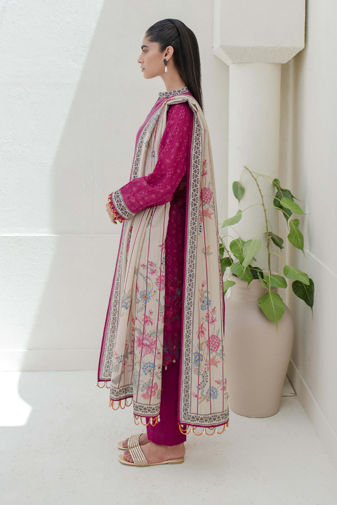 Shirt Shalwar Dupatta - 0677