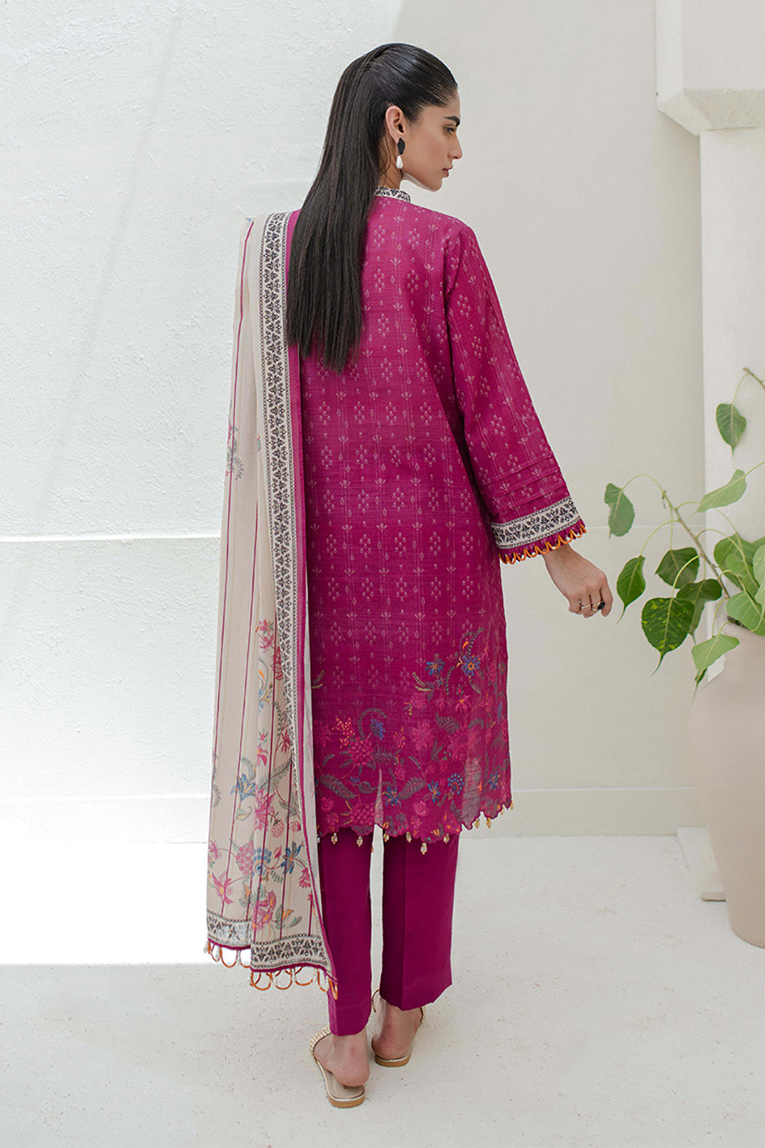 Shirt Shalwar Dupatta - 0677