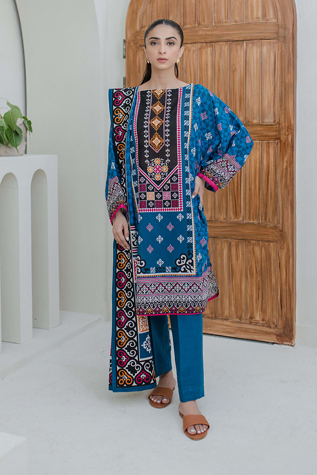 Shirt Shalwar Dupatta - 0678