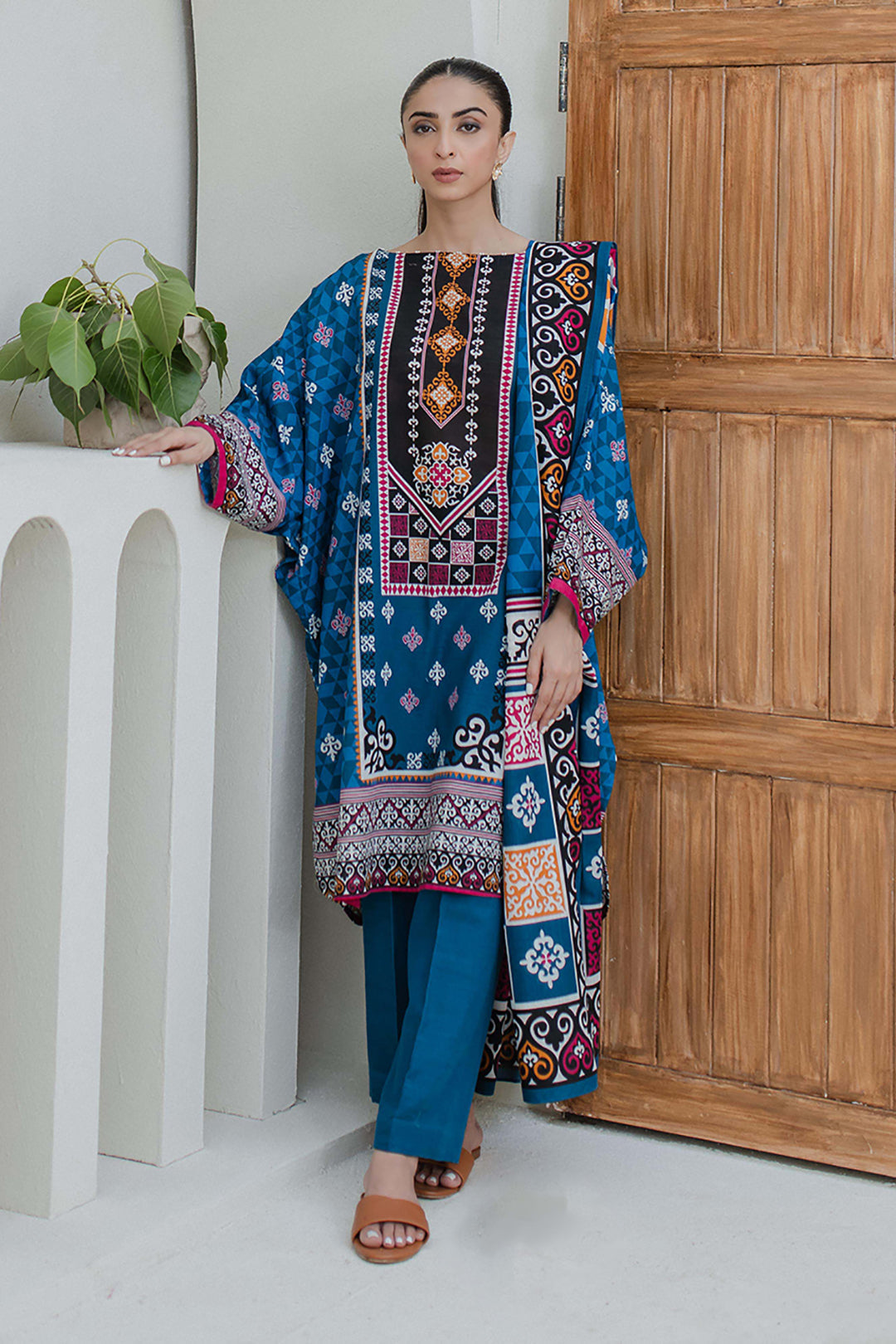 Shirt Shalwar Dupatta - 0678