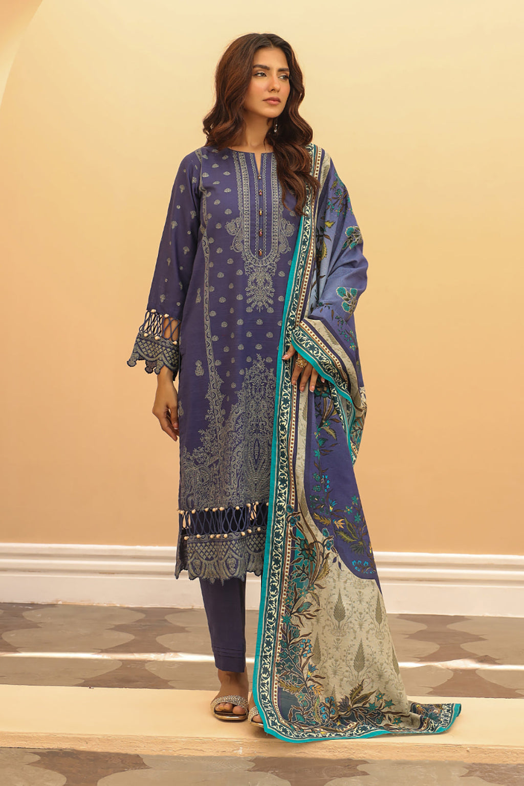 Shirt Shalwar Dupatta - 0684