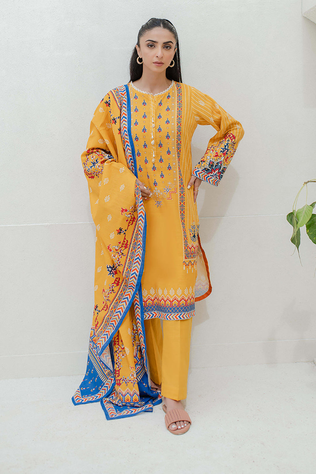 Shirt Shalwar Dupatta - 0724