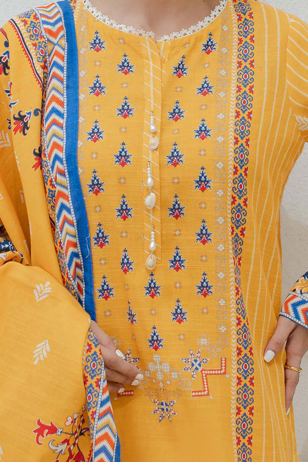 Shirt Shalwar Dupatta - 0724