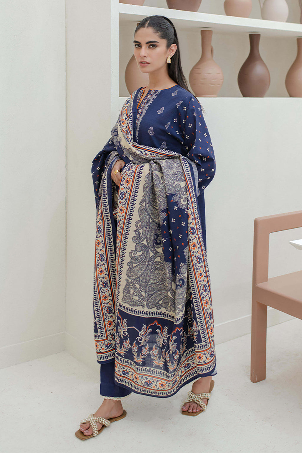 Shirt Shalwar Dupatta - 0726