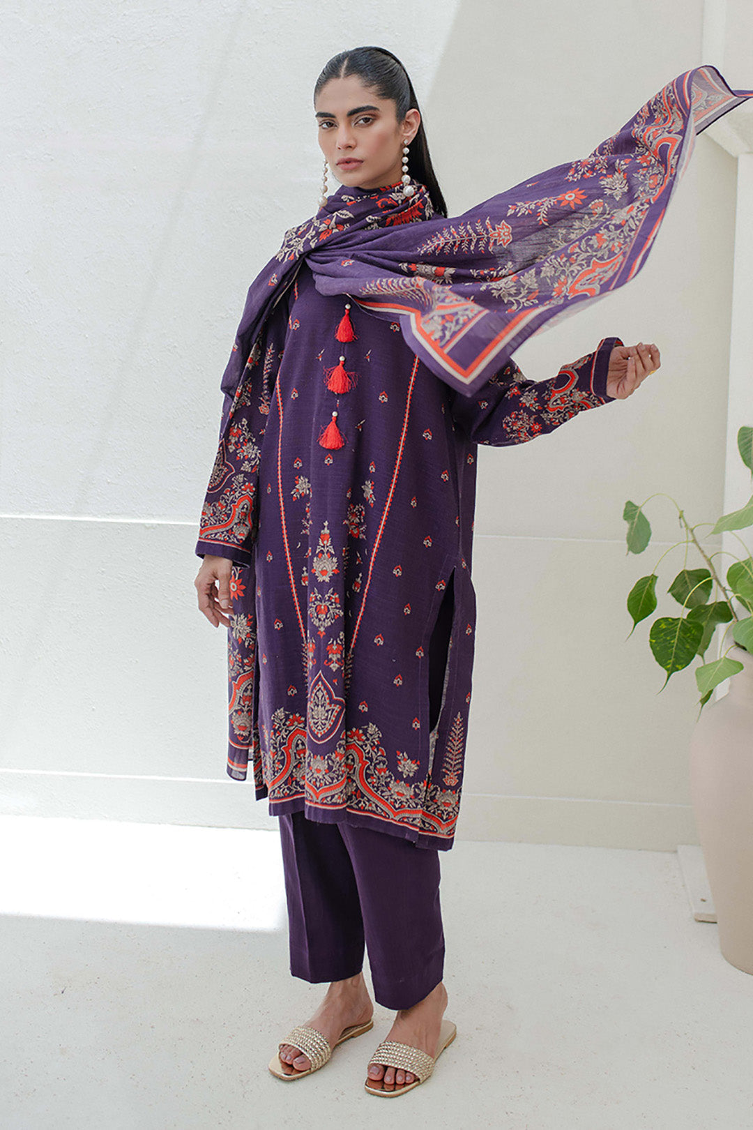 Shirt Shalwar Dupatta - 0732