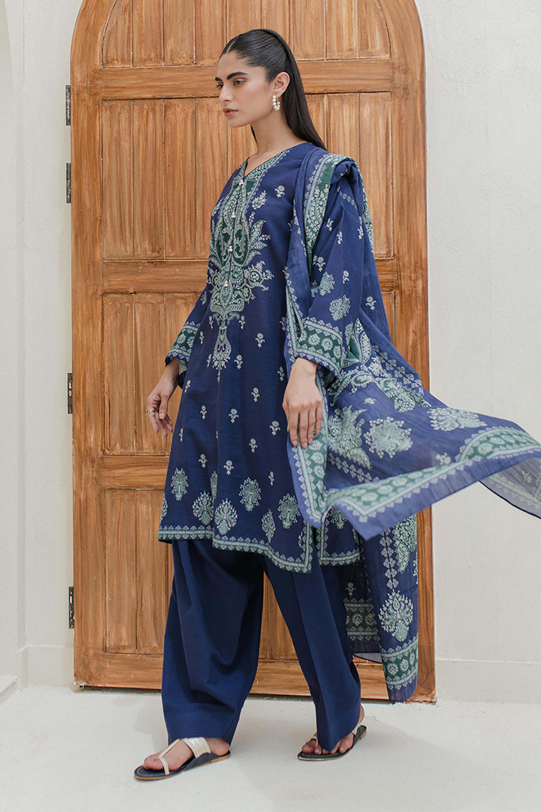 Shirt Shalwar Dupatta - 0734