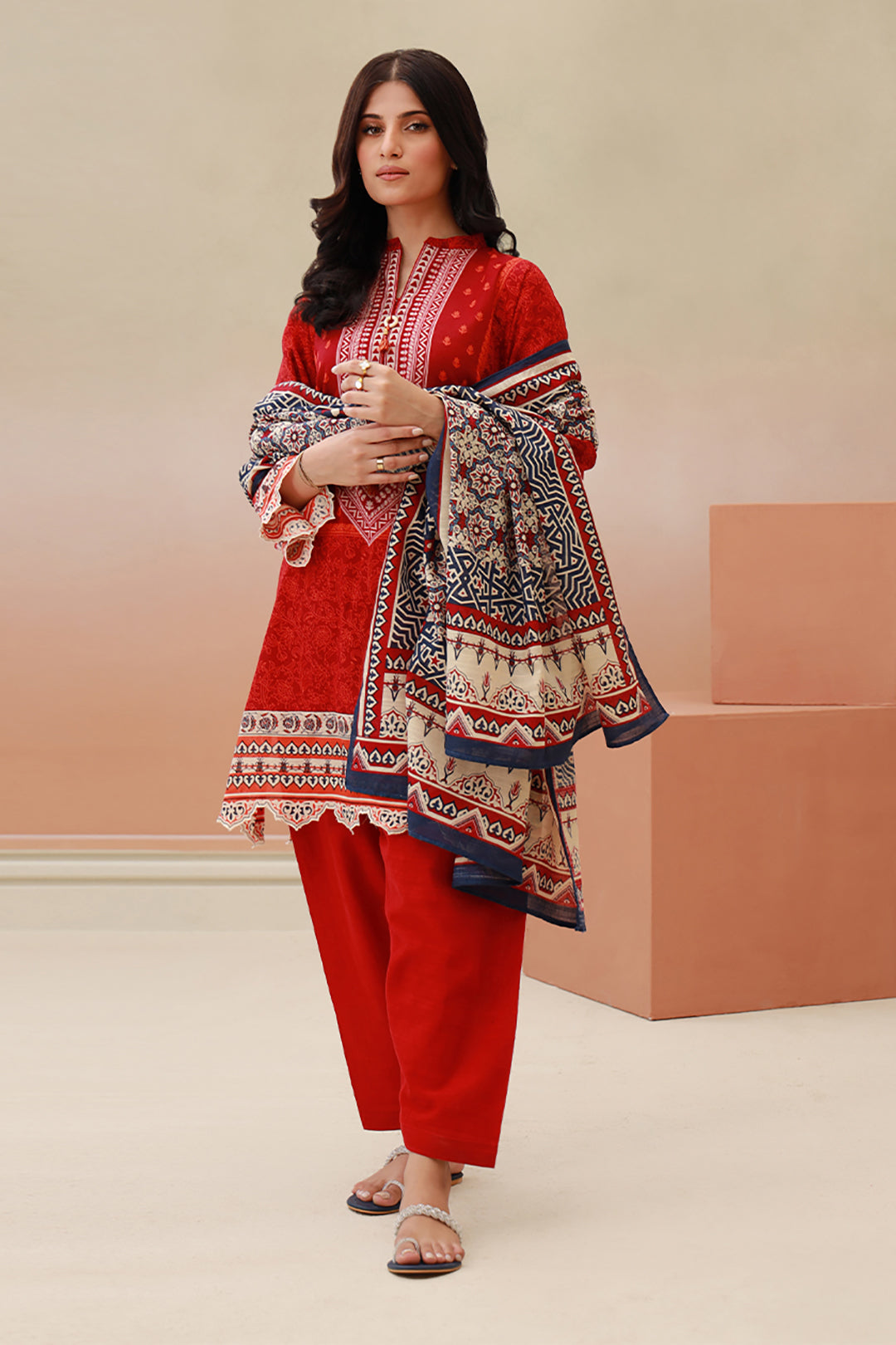 Shirt Shalwar Dupatta - 0735