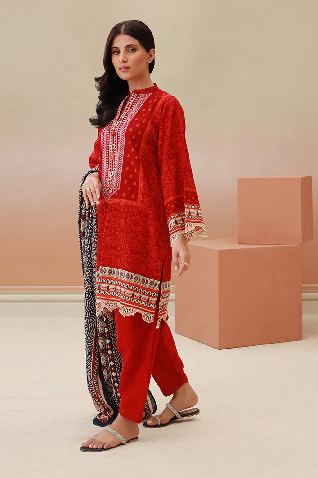 Shirt Shalwar Dupatta - 0735