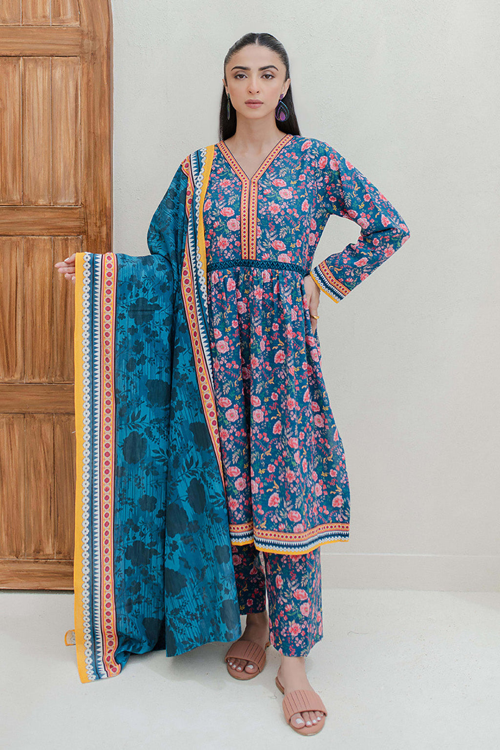 Shirt Shalwar Dupatta - 0740