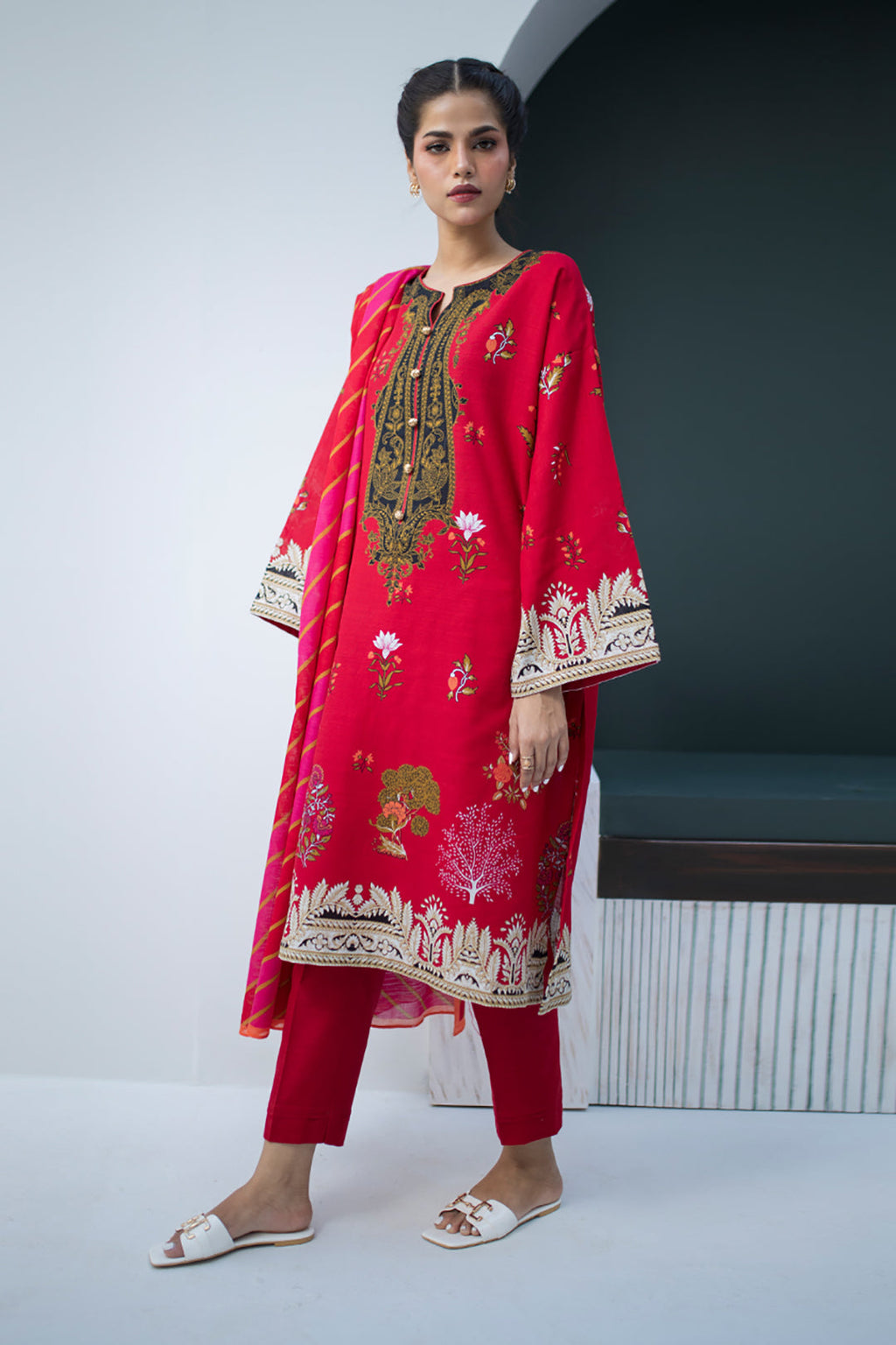 Shirt Shalwar Dupatta - 0802