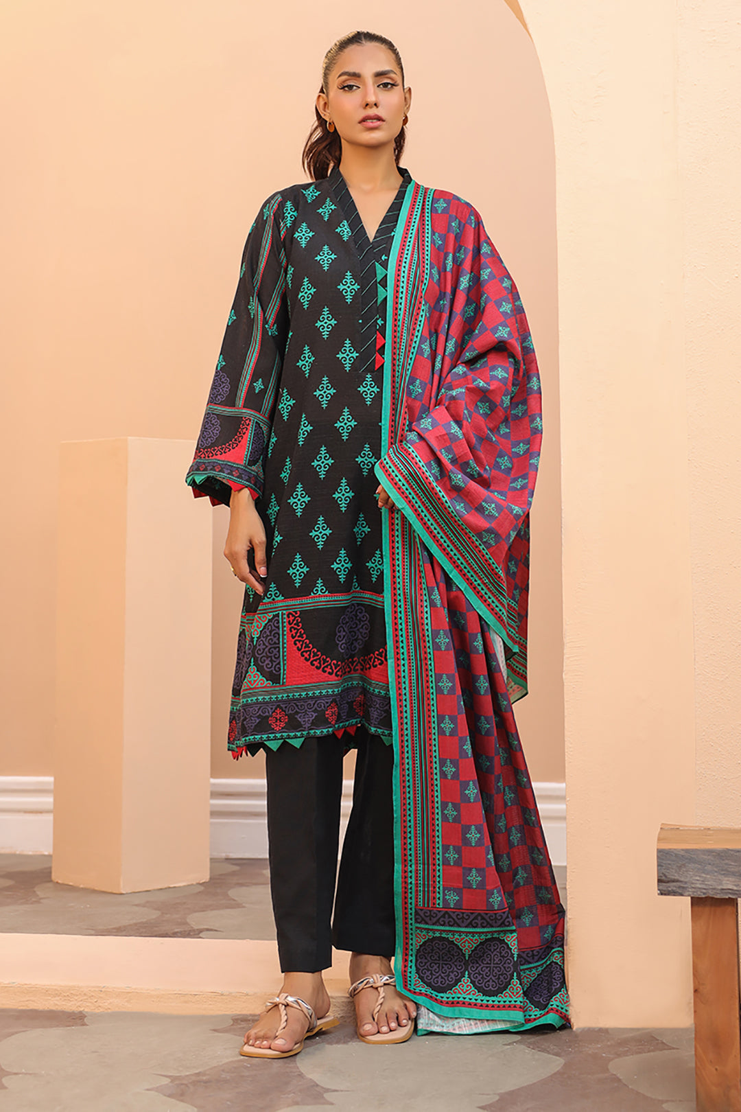 Shirt Shalwar Dupatta - 0809