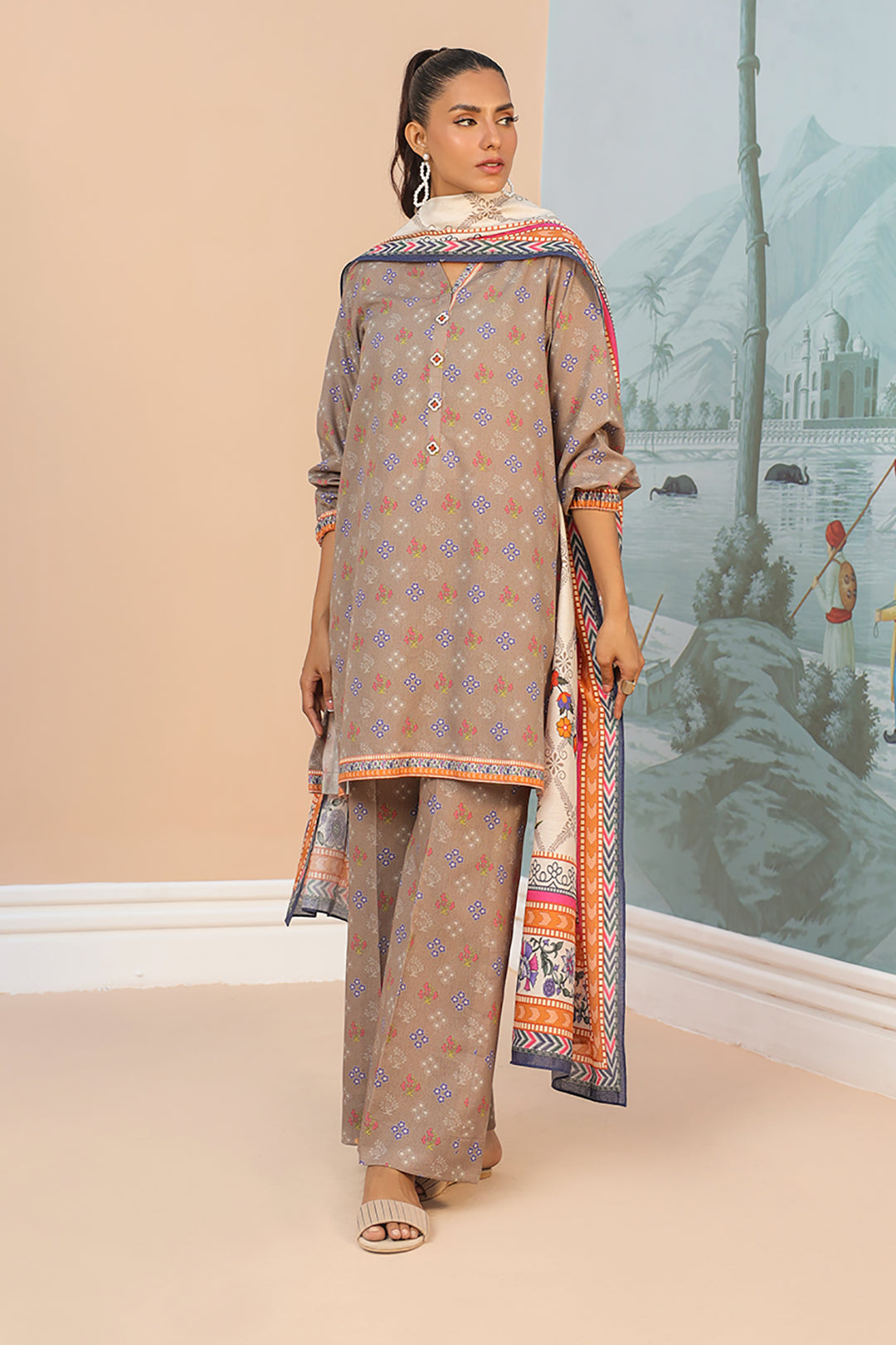 Shirt Shalwar Dupatta - 0827