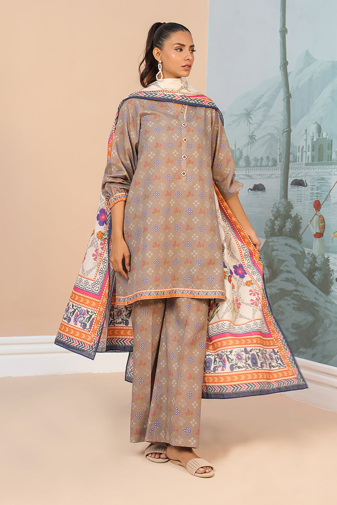 Shirt Shalwar Dupatta - 0827