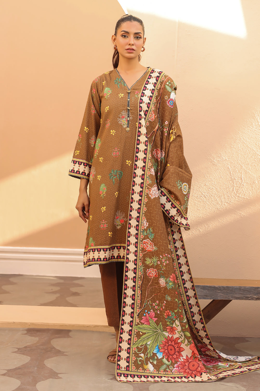 Shirt Shalwar Dupatta - 0829