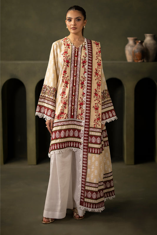 Embroidered Shirt Dupatta - 0171