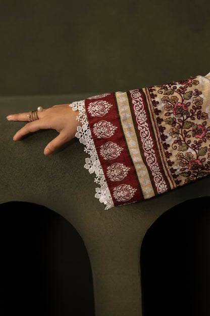 Embroidered Shirt Dupatta - 0171