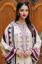 Embroidered Shirt Dupatta - 0173