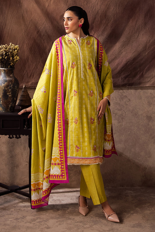 Embroidered Shirt Dupatta - 0174