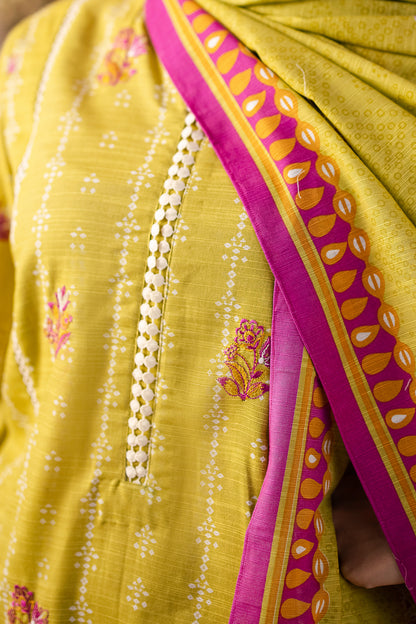 Embroidered Shirt Dupatta - 0174