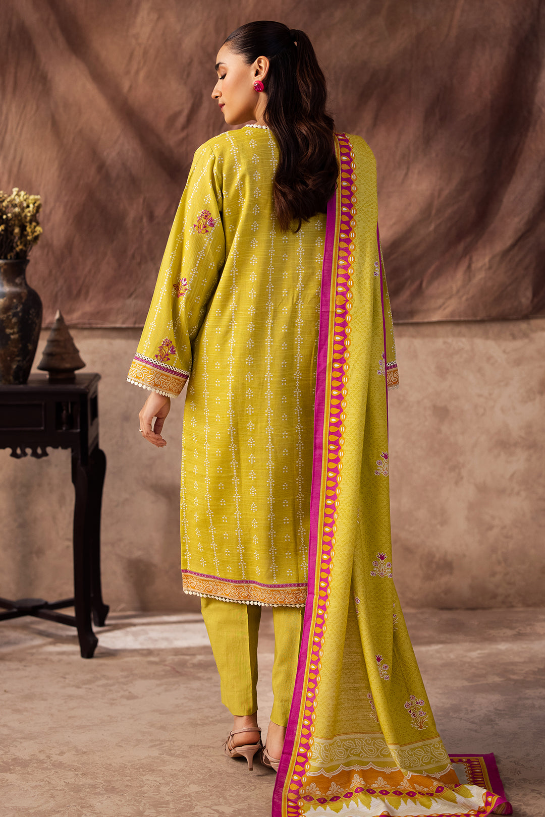 Embroidered Shirt Dupatta - 0174