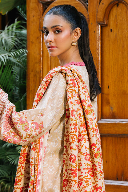 Embroidered Shirt Dupatta - 0179