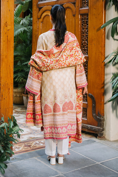 Embroidered Shirt Dupatta - 0179