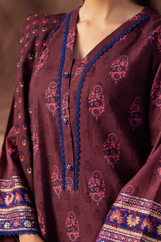 Embroidered Shirt Dupatta - 0263