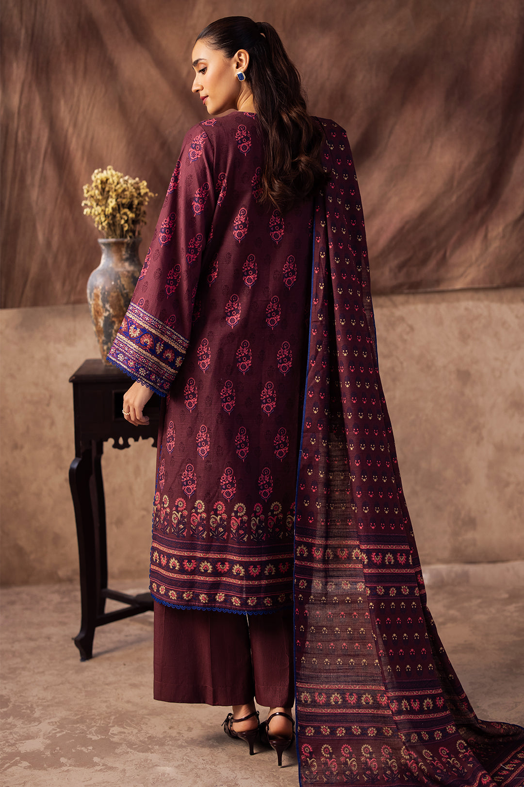 Embroidered Shirt Dupatta - 0263