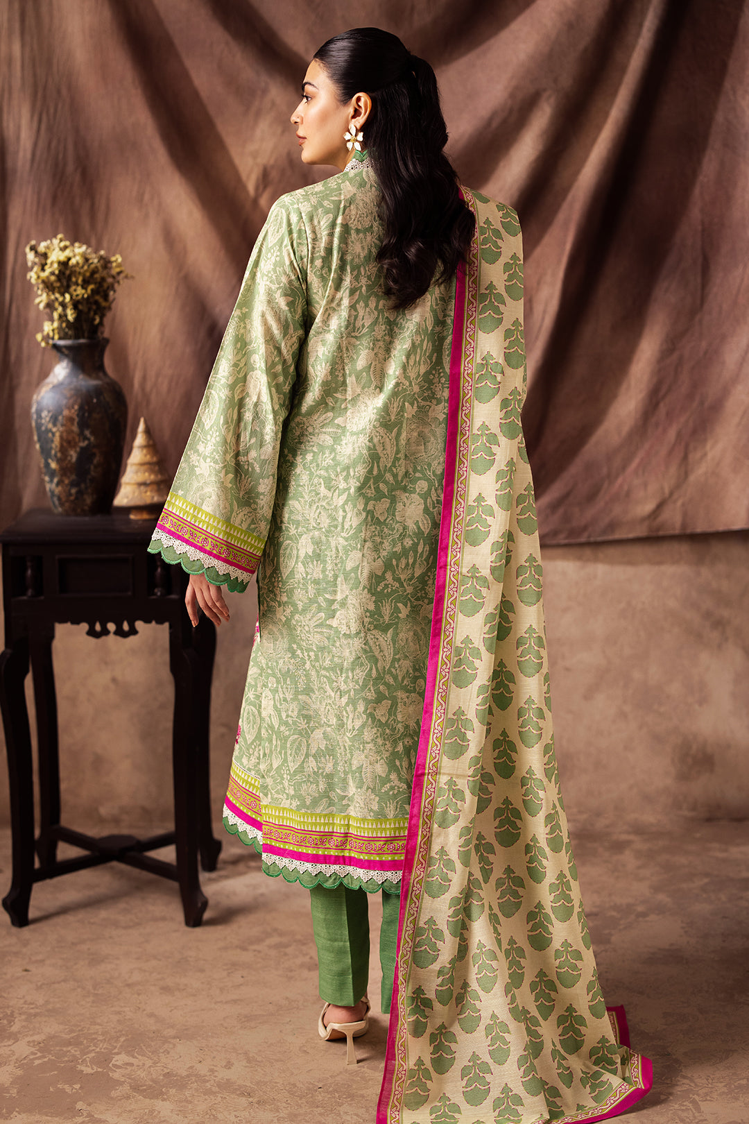 Embroidered Shirt Dupatta - 0266